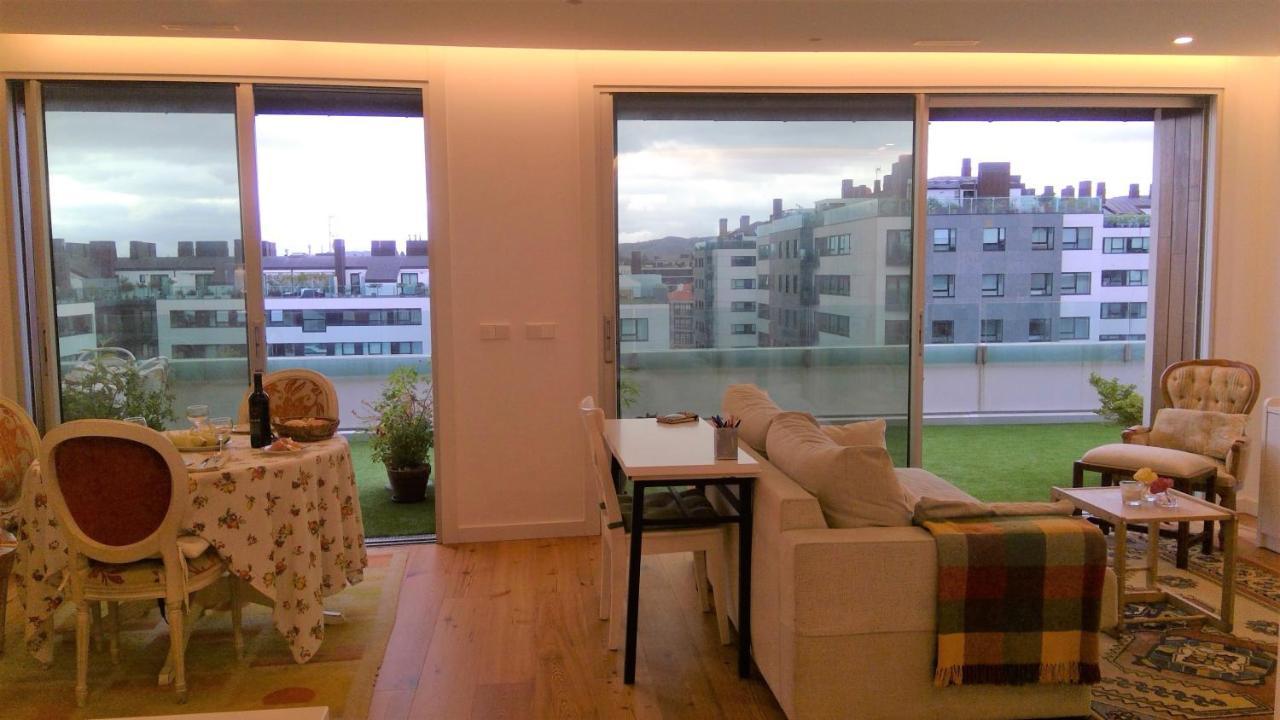Preciosa Habitacion Doble En Atico Con Terraza II Apartamento Santiago de Compostela Exterior foto