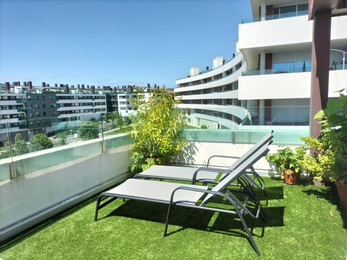 Preciosa Habitacion Doble En Atico Con Terraza II Apartamento Santiago de Compostela Exterior foto